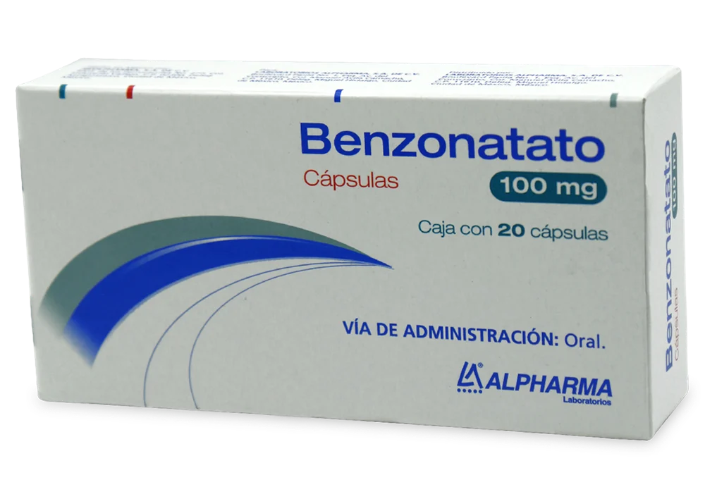 Comprar Benzonatato 100 Mg Con 20 Cápsulas