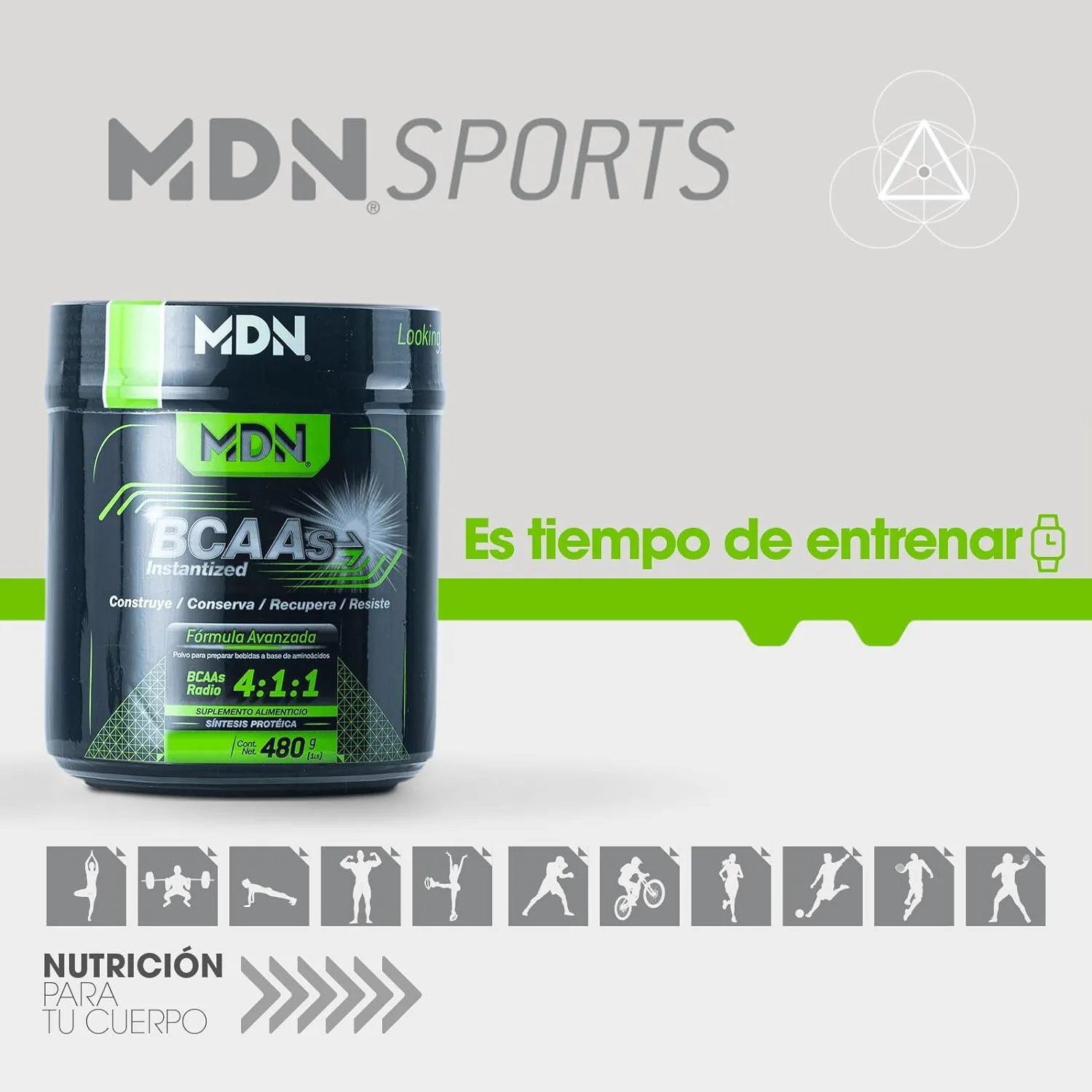 Comprar Mdn Bcaas Suplemento Alimenticio Mango 480 G en Polvo