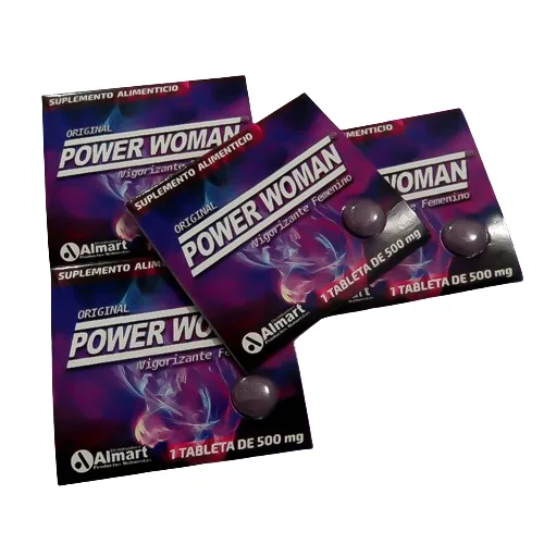 Comprar Power Woman Vigorizante Femenino 4 Carteras De 1 Tableta