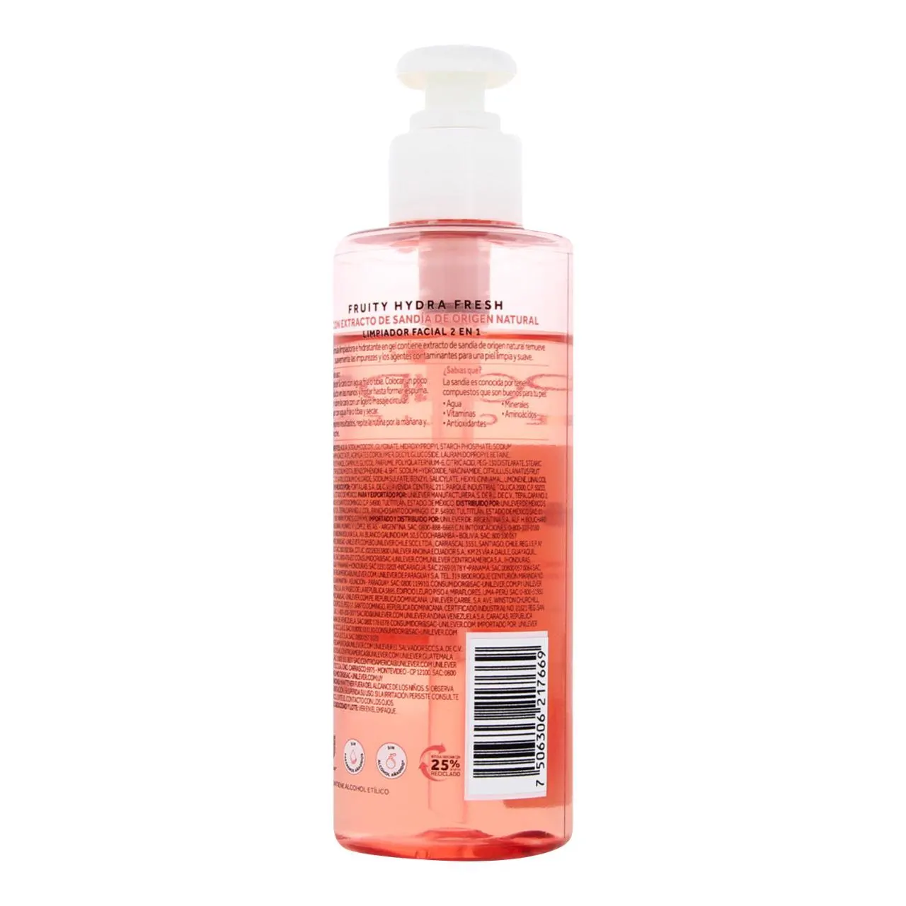 Comprar Pond'S Juice Collection Fruity Hydra Fresh Sandia Gel Limpiador Facial 2 En 1 Con 200 Ml