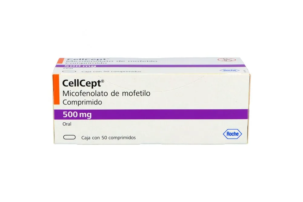 Comprar Cellcept 500 Mg Con 50 Comprimidos