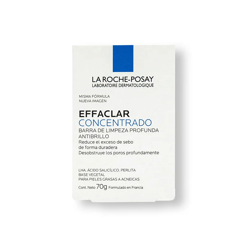 Comprar La Roche Posay Effaclar Concentrado Barra Limpieza Antibrillo 70G