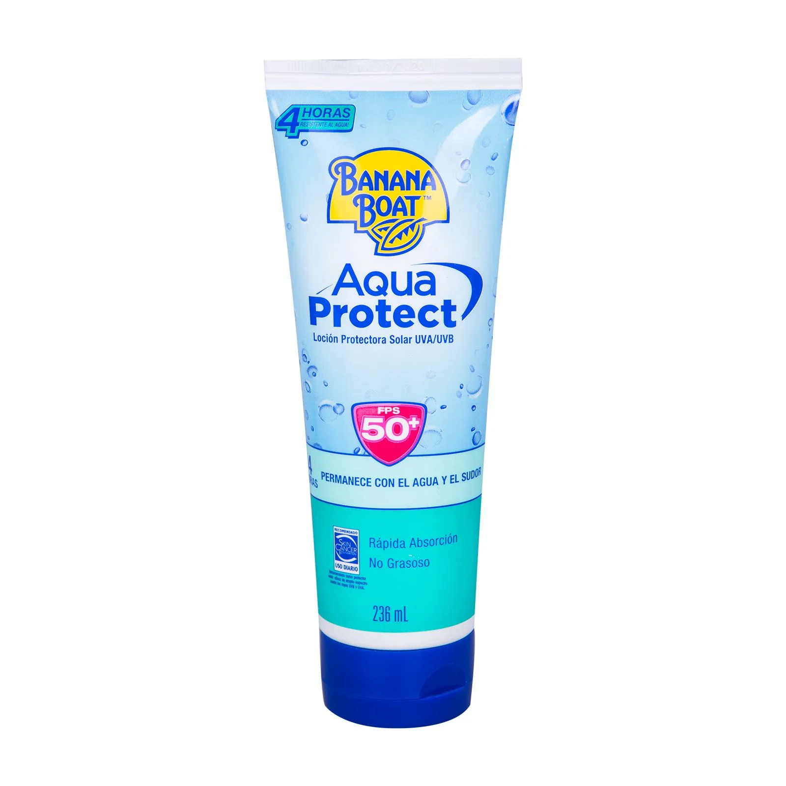 Comprar Banana Boat Aqua Protect Bloqueador Solar Fps 50 236 Ml