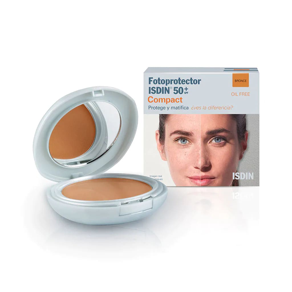 Comprar Isdin Fotoprotector Spf50+ Compacto Color Bronce 10G