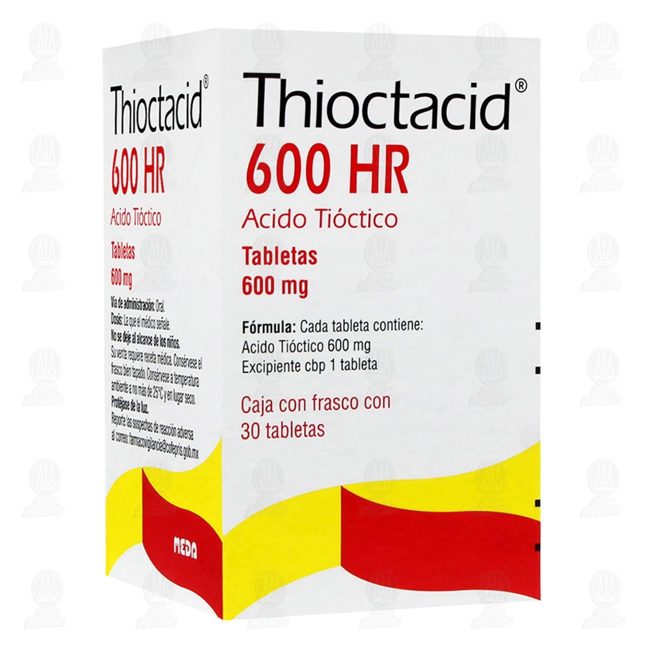 Thioctacid 600mg. Thioctacid 600mg Tablet. Thioctacid 600 MG HR 30 Tablet. Thioctacid Compound 600.