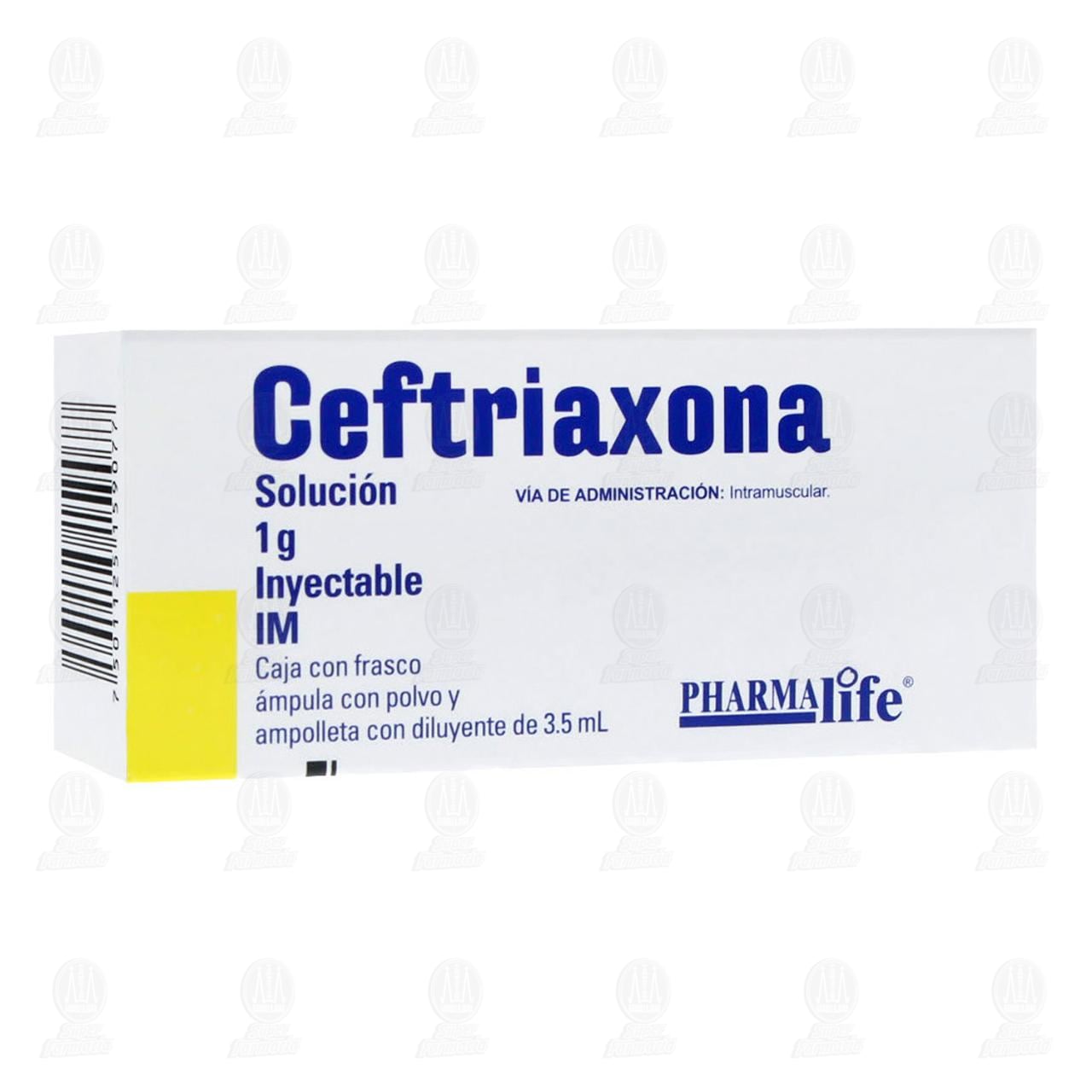 Ceftriaxona + Azitromicina Em Dose única Precisa De Receita Comprar Ceftriaxona Intramuscular 1gr 3.5ml Ampolletas Pharmalife
