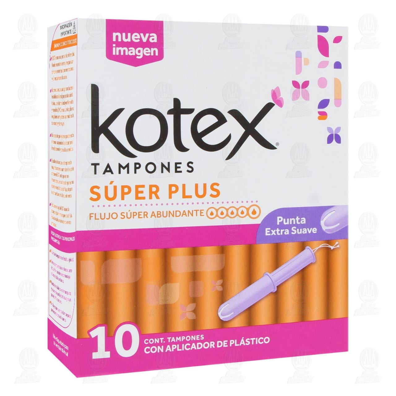 Comprar Tampón Kotex Súper Plus Punta Extra Suave, 10 pzas. Farmacia
