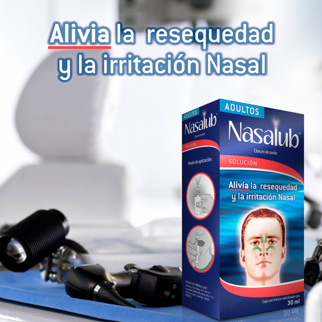 NASALUB MAX FRASCO CON 100ML SOLUCION NASAL(AGUA DE MAR