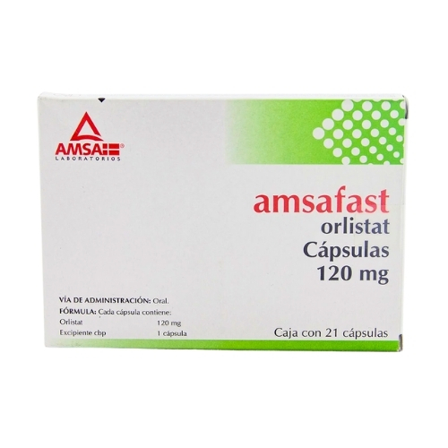 Amsafast 21 cápsulas 120mg Amsafast 21 cápsulas 120mg