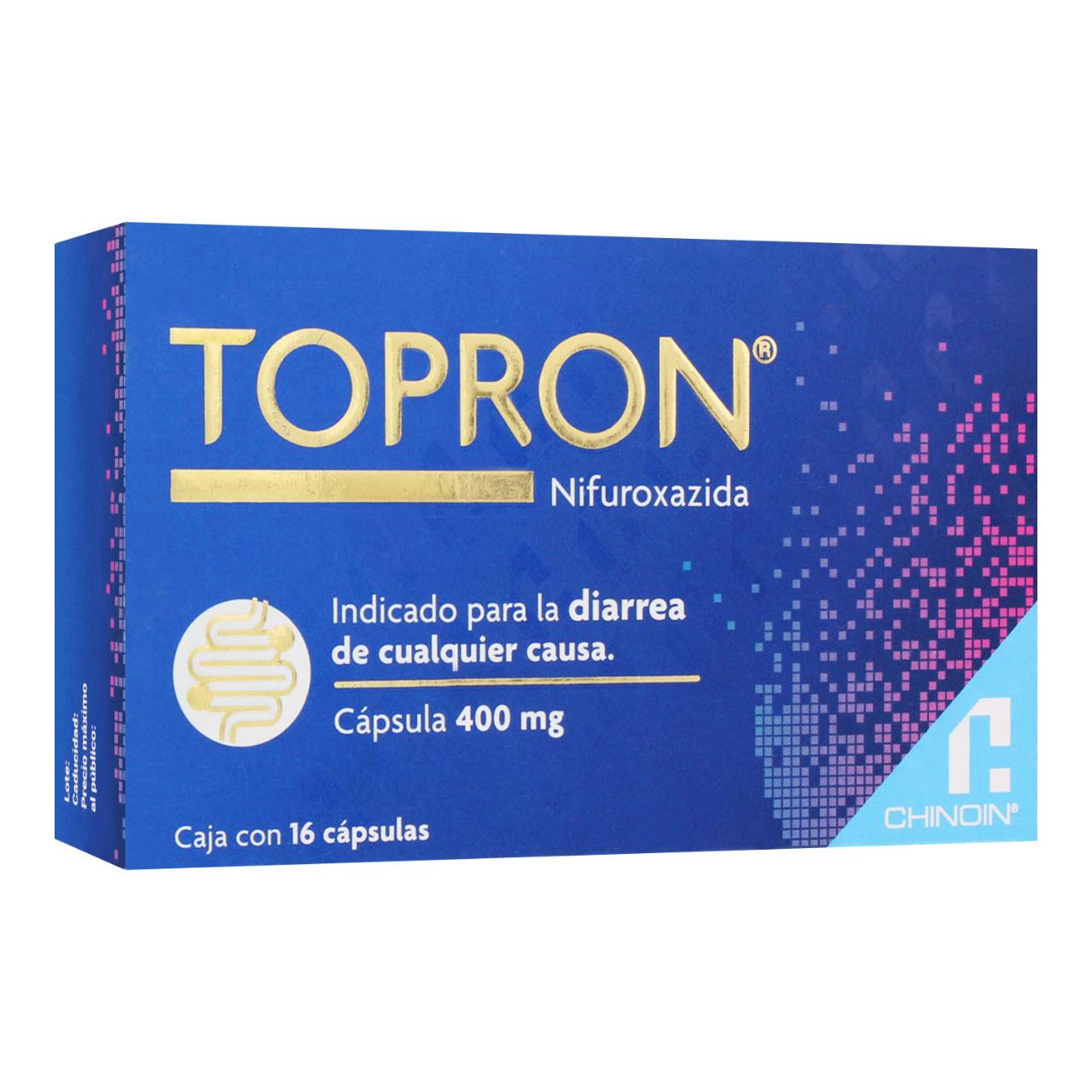 Topron 400 Mg Con 16 Cápsulas