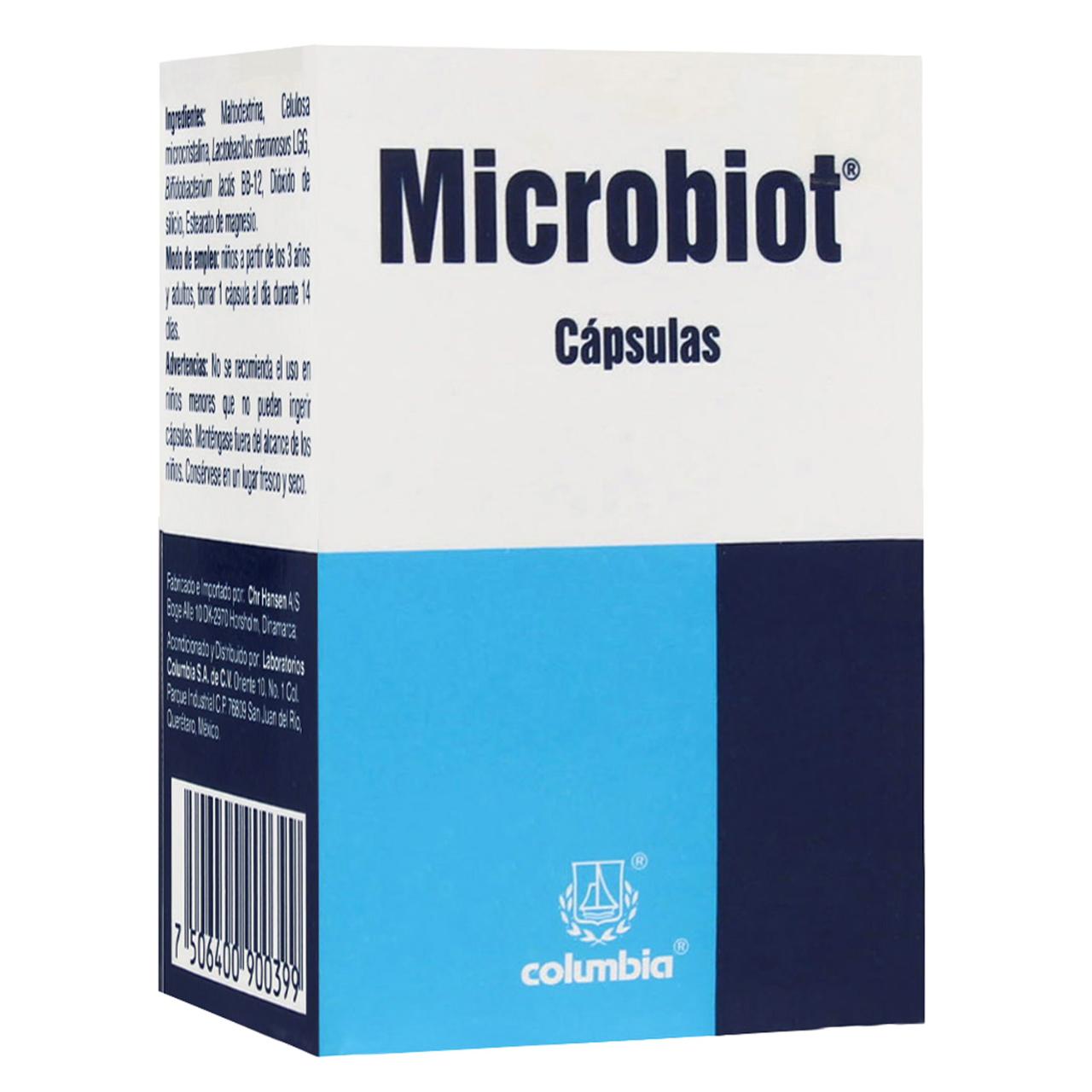 Microbiot con 14 Cápsulas