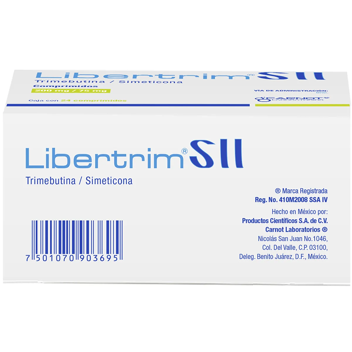 Libertrim Sii 200/75 Mg Con 24 Comprimidos