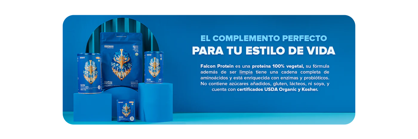 Birdman Falcon Proteina Vegetal Vainilla 510 Gr