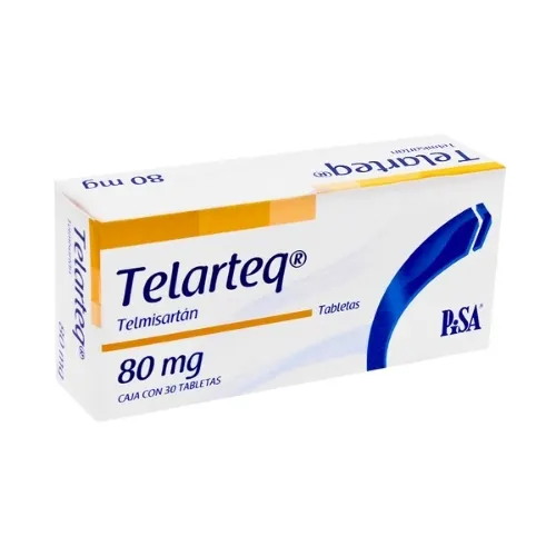 Telarteq 80 Mg Con 30 Tabletas