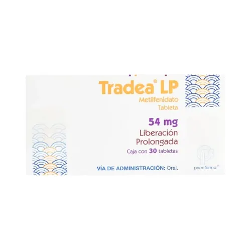 Tradea Lp 54 Mg Con 30 Tabletas De Liberación Prolongada