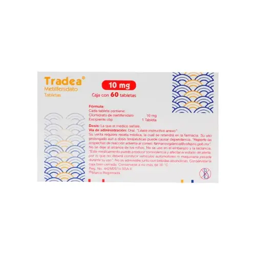 Tradea 10 Mg Con 60 Tabletas