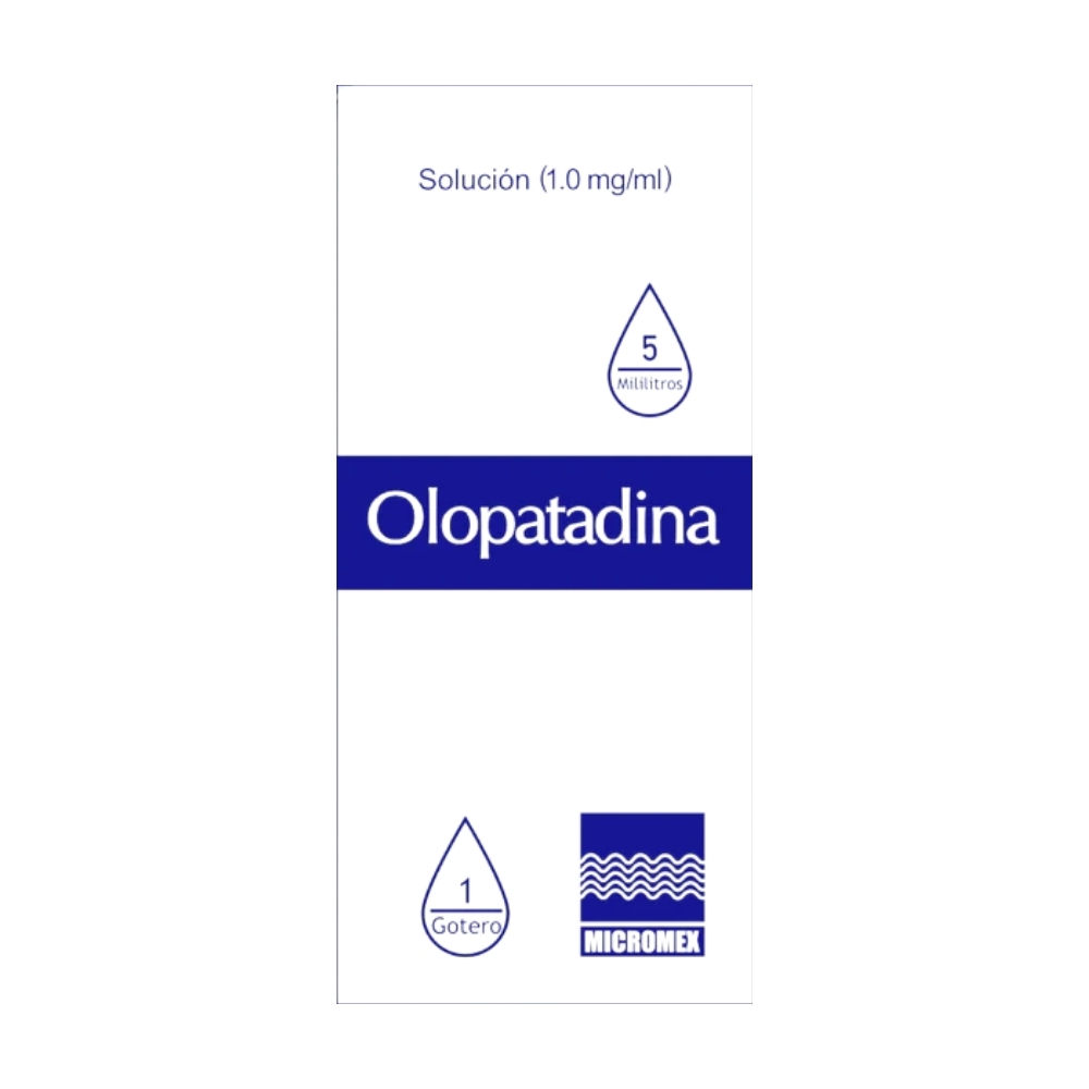 Olopatadina 1 mg/ml Solución Oftálmica 5 ml