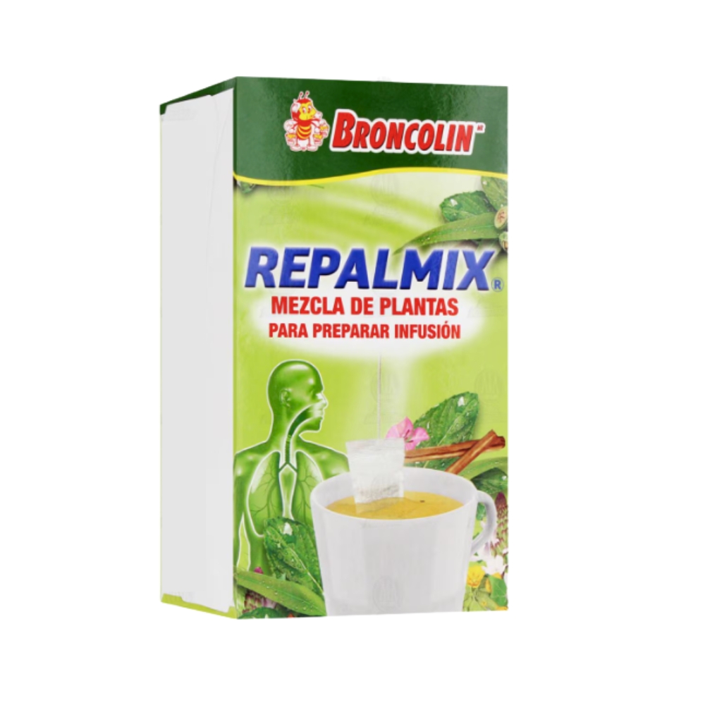 Broncolin Té Repalmix Con 25 Sobres De 1.5 Gr