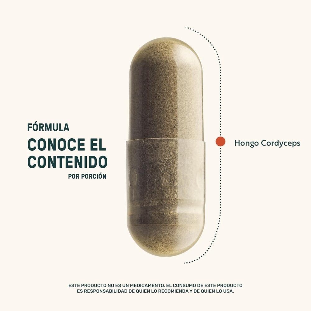 Life360+ Cordyceps Con 90 Cápsulas