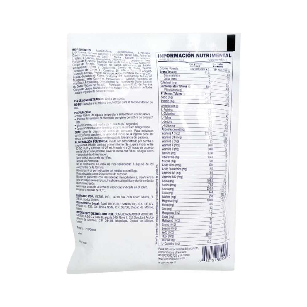 Enterex Imx Vainilla de 131 g