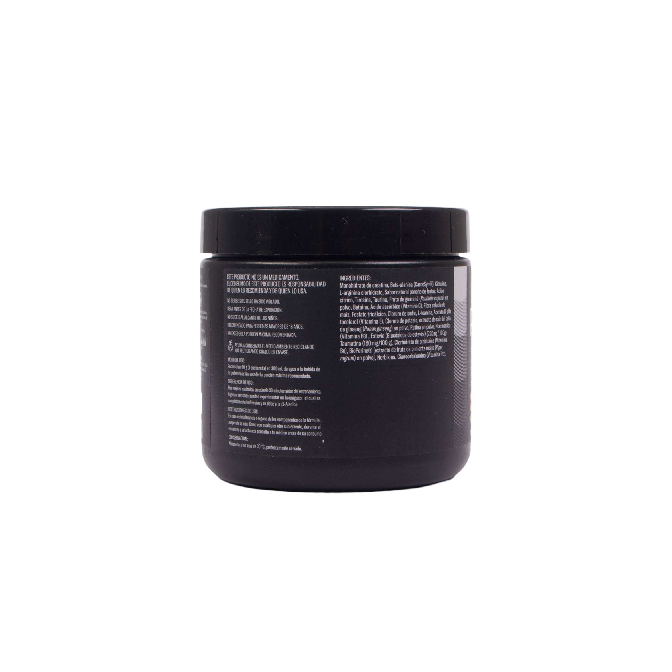 Pre-Workout Sabor Ponche De Frutas 300 Gr