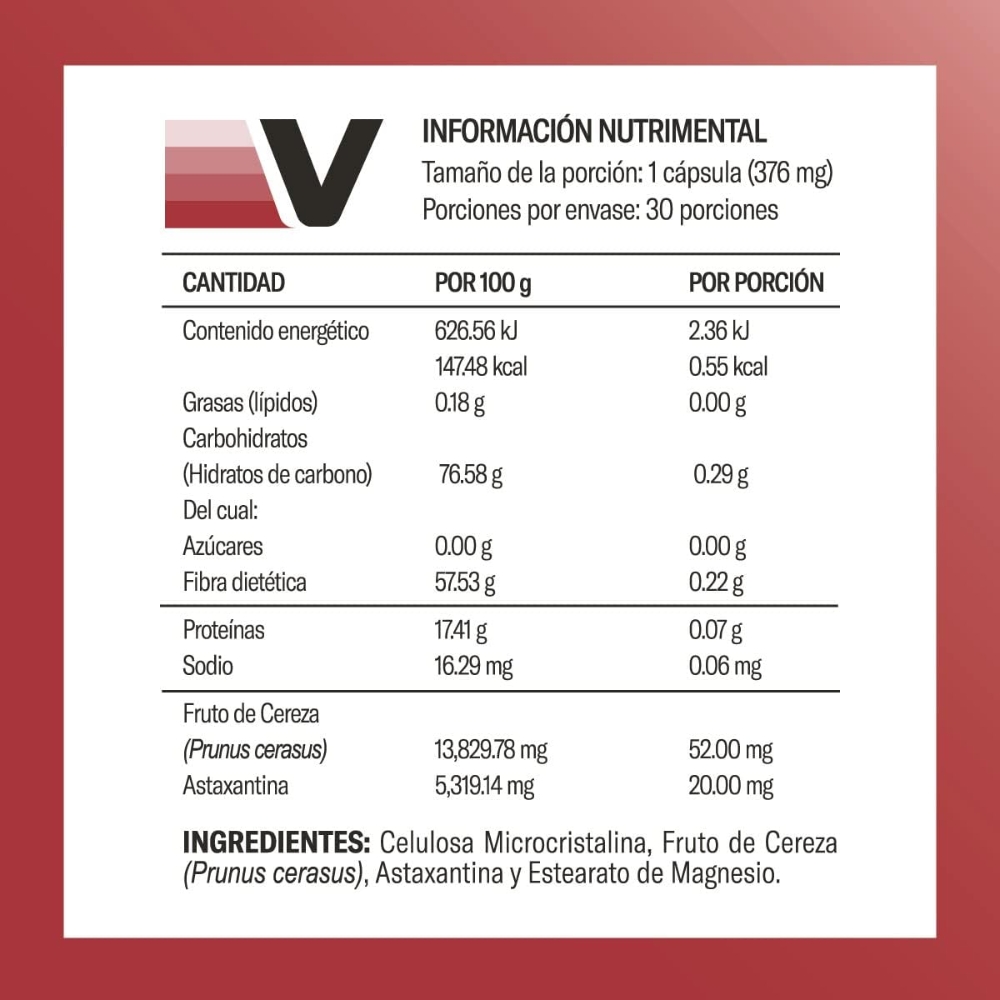 Astaxantina Con 30 Cápsulas