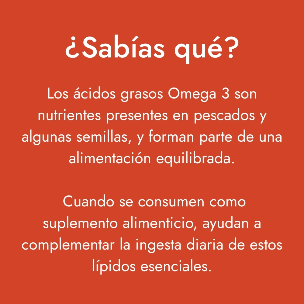 Omega 3 1000 Mg Con 30 Cápsulas