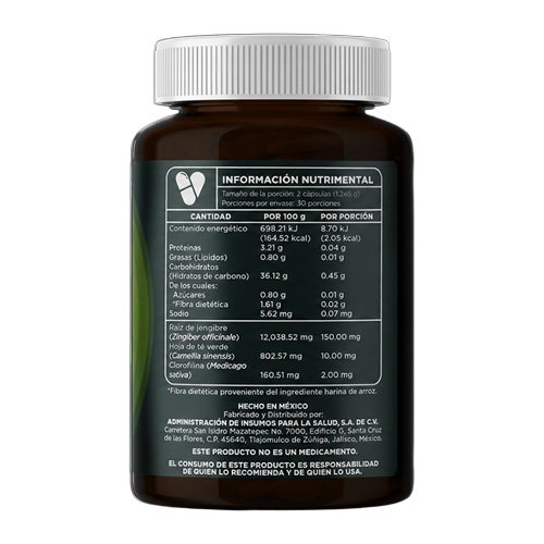 Carbo D-Tx 600 Mg Con 60 Cápsulas