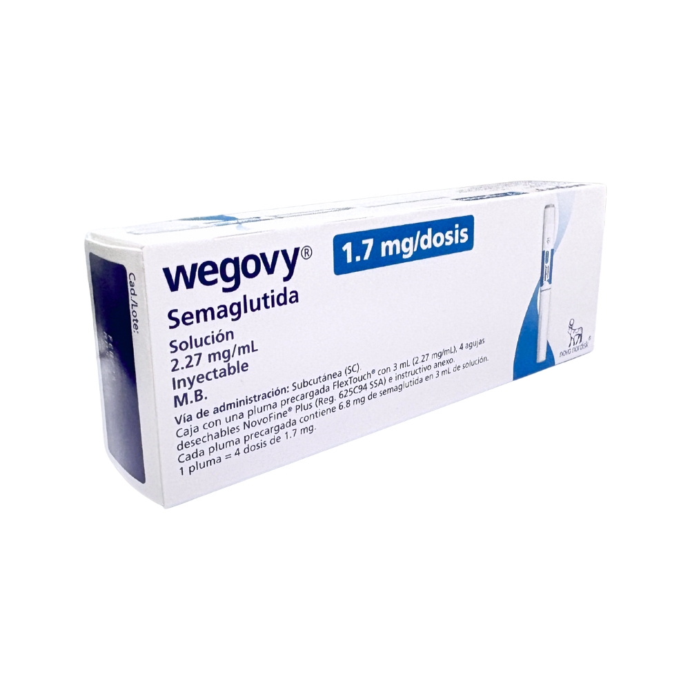 Wegovy Flextouch 1.7 Mg 3 Ml Con 4 Agujas