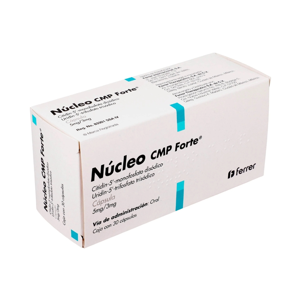 Nucleo Cmp Forte 5/3 Mg Con 30 Cápsulas