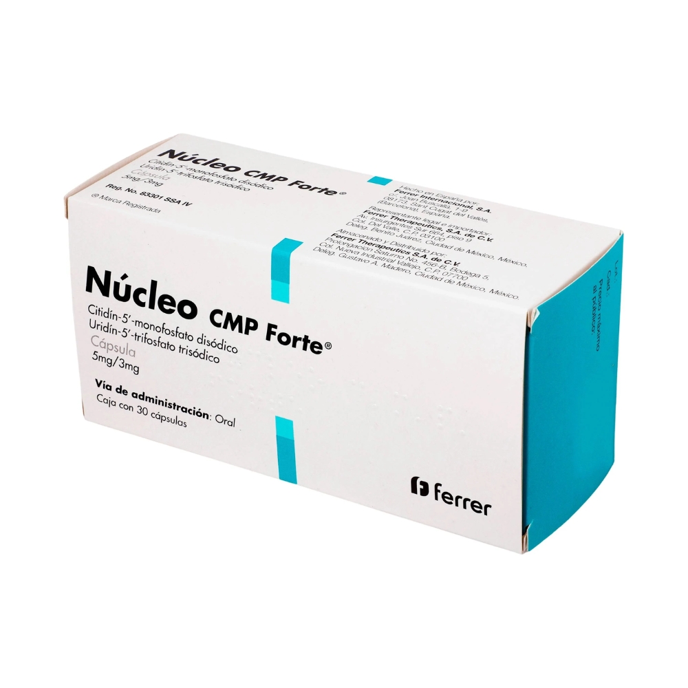 Nucleo Cmp Forte 5/3 Mg Con 30 Cápsulas