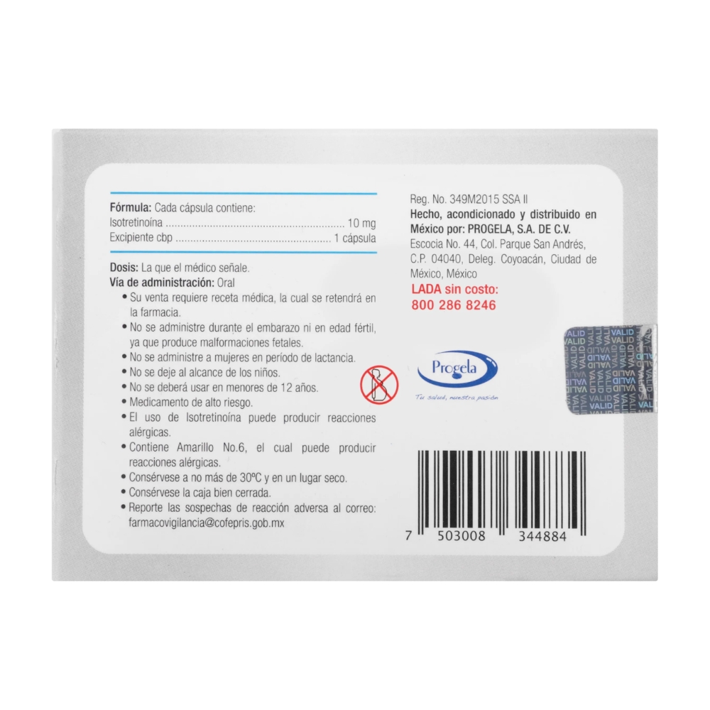 Gelcupro 10 Mg Con 30 Cápsulas