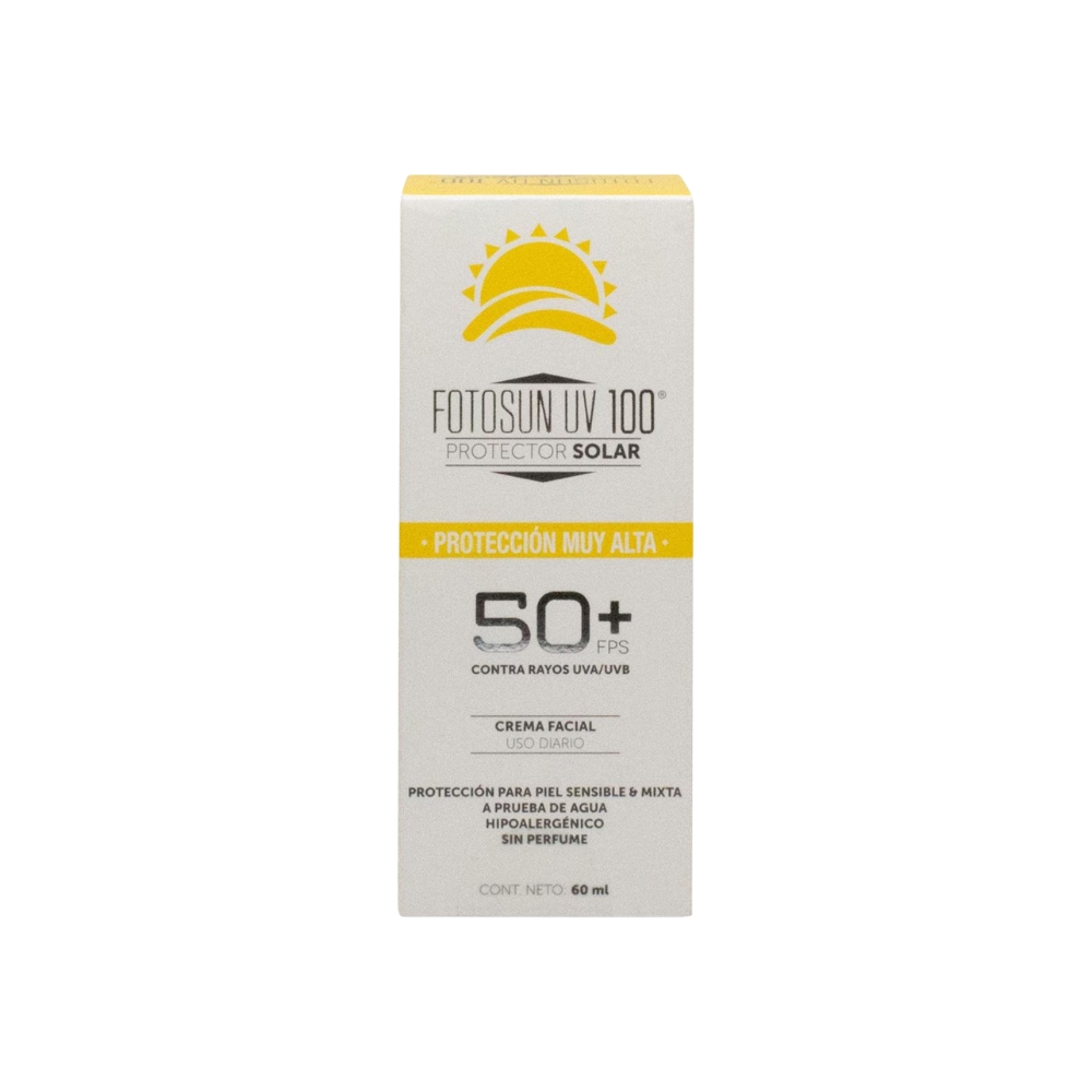 Fotosun Protector Solar Facial 50Fps Crema Con 60 Ml