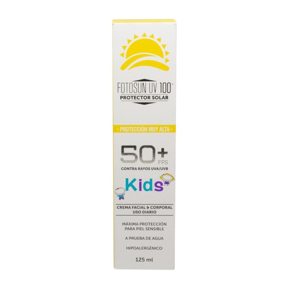 Fotosun Kids Protector Solar Fps50 Crema Con 125 Ml