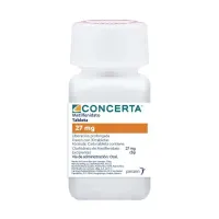 Concerta 27 Mg Con 30 Tabletas (Metilfenidato clorhidrato)