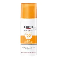 Eucerin Protector Solar Sun Oil Control Gel Cream Spf50 Con 50 Ml