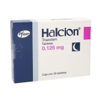 Halcion 0.125 Mg Con 30 Tabletas