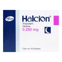 Halcion 0.250 Mg Con 30 Tabletas