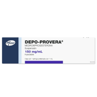 Depro Provera 150 Mg Suspensión Inyectable Con Jeringa Prellenada 1 Ml