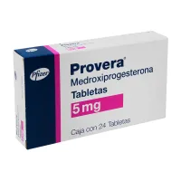Provera 5 Mg Con 24 Tabletas