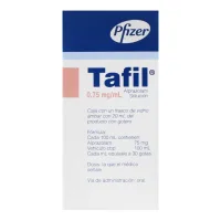 Tafil 0.75 Mg Solución Con 20 Ml Gotas