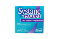 Systane Toallitas Para Limpieza Párpados Con 30 Piezas