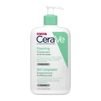 Cerave Gel Limpiador Espumoso Para Piel Normal A Grasa Sin Perfume 473 Ml