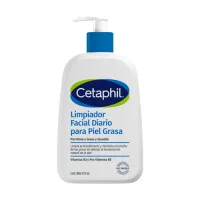 Cetaphil Limpiador Facial Diario Para Piel Grasa Con 473 Ml