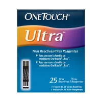 One Touch Ultra Tiras Reactivas Con 25 Piezas