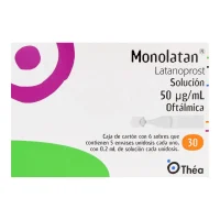 Monolatan 50 Mcg Solución Oftálmica Con 6 Sobres