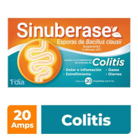Sinuberase Probióticos en Suspensión 20 Ampolletas
