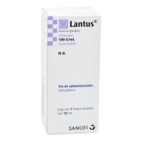 Lantus 100 U/Ml Ampolleta Con 10 Ml