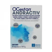 Ogestan Andractiv con 30 Cápsulas