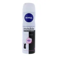 Nivea Invisible Black&White Clear Aerosol 150 Ml